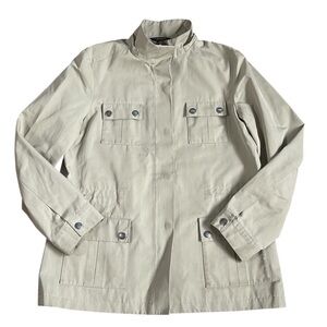 Brooks Brothers Light Tan Military Utility Jacket US 10